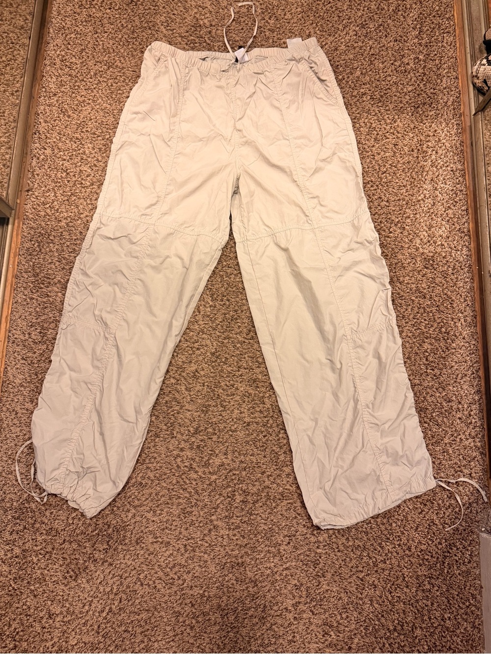 H&M Light Beige Track Pants